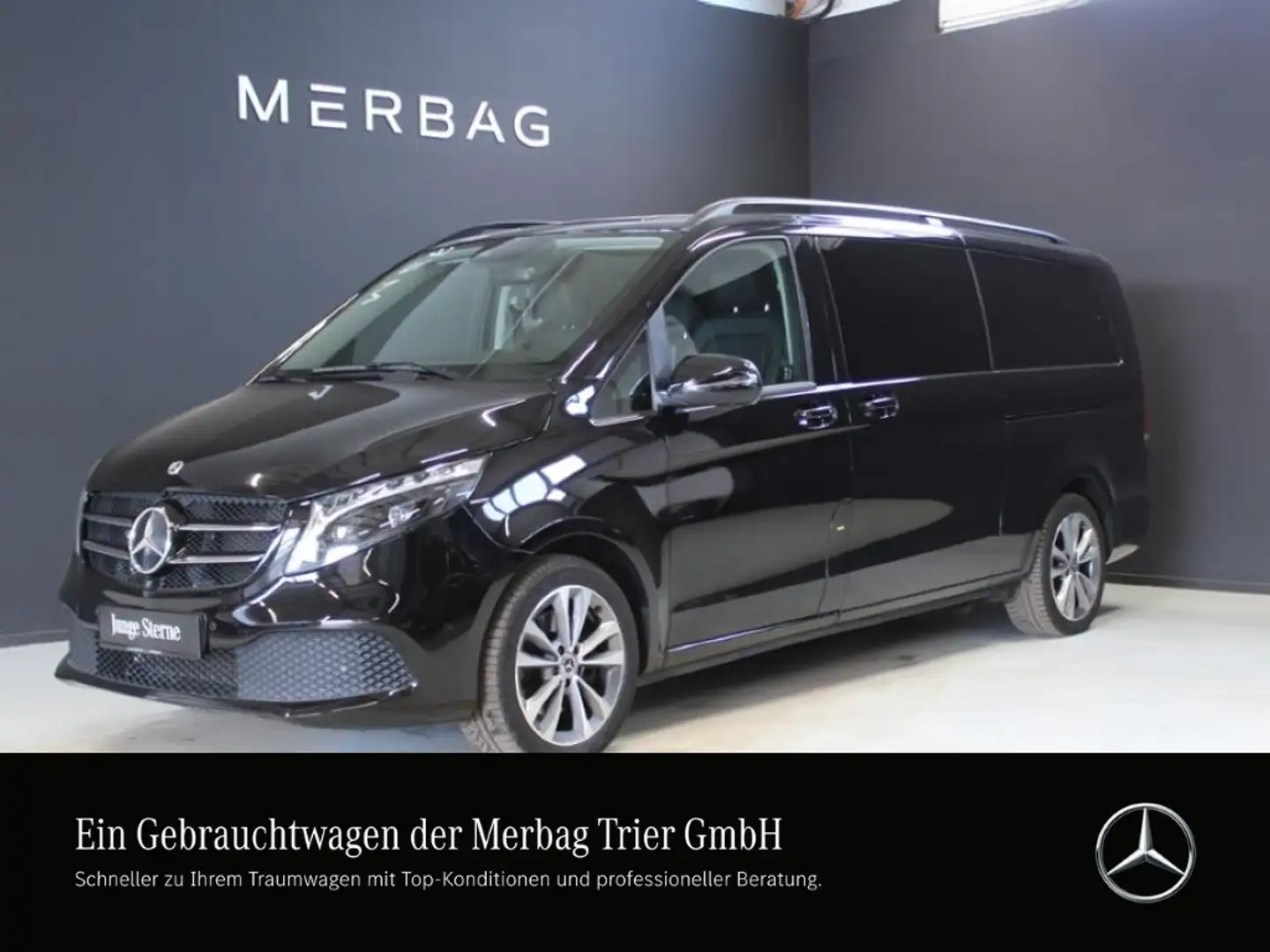 Mercedes-Benz V 300 d  *Avantgarde Extralang AIRMAT el.Türen Schwarz - 1