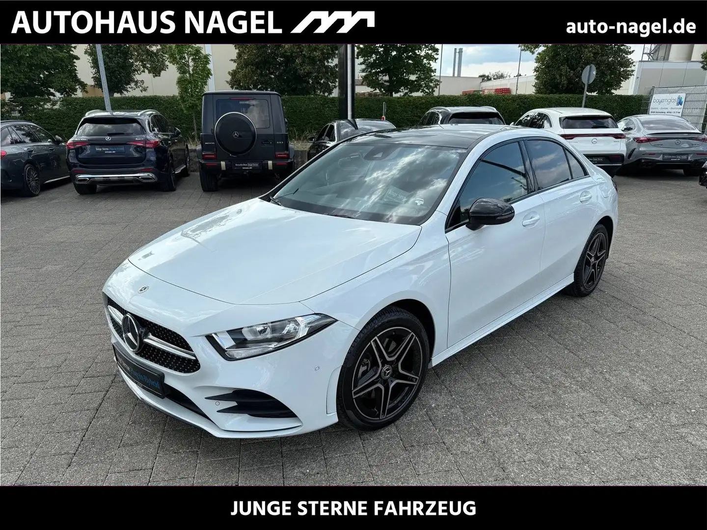 Mercedes-Benz A 250 e Limo AMG*Pano*Kamera*Night*DAB*Ambiente* Blanc - 1