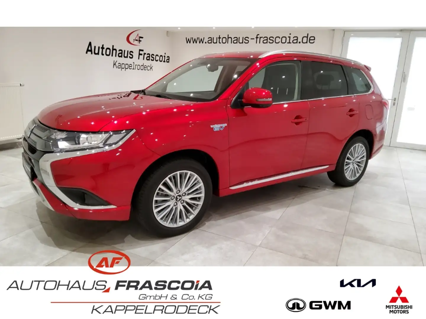 Mitsubishi Outlander Basis Spirit 4WD 2.4 Navi SHZ Rückfahrkam Klimaaut Rot - 1