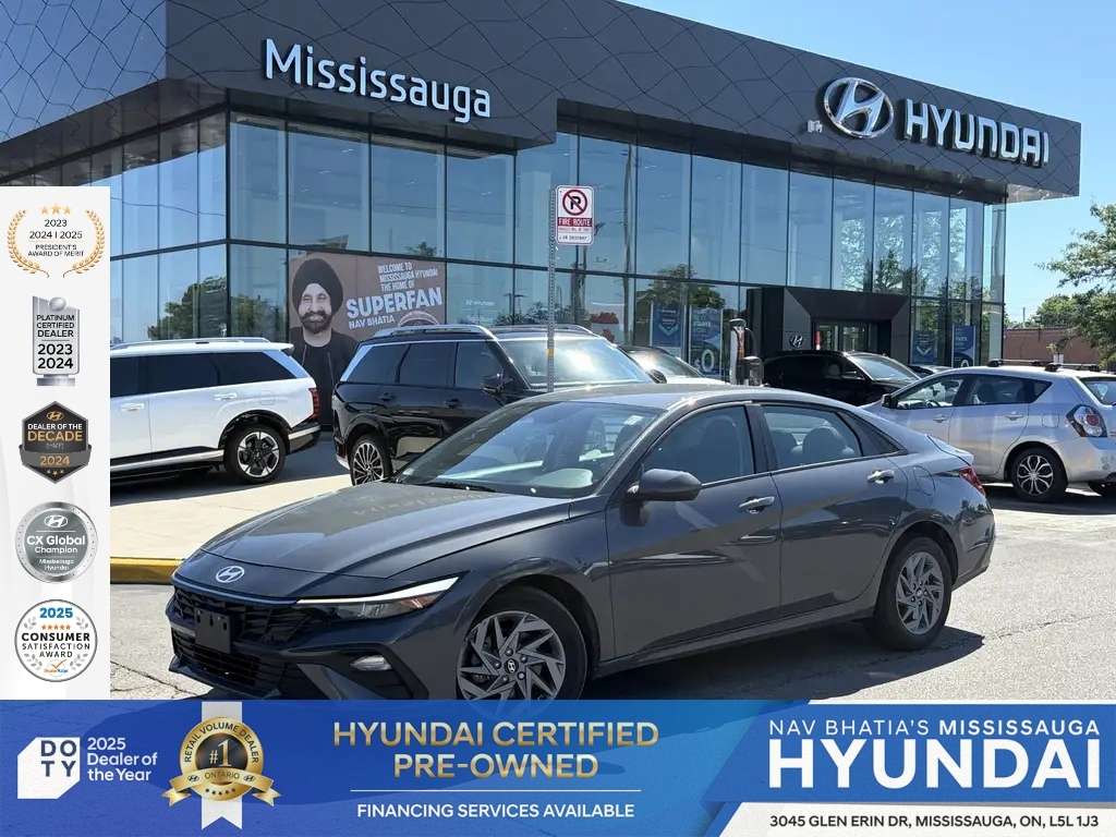 Gray 2025 Hyundai Elantra Sedan Automatic