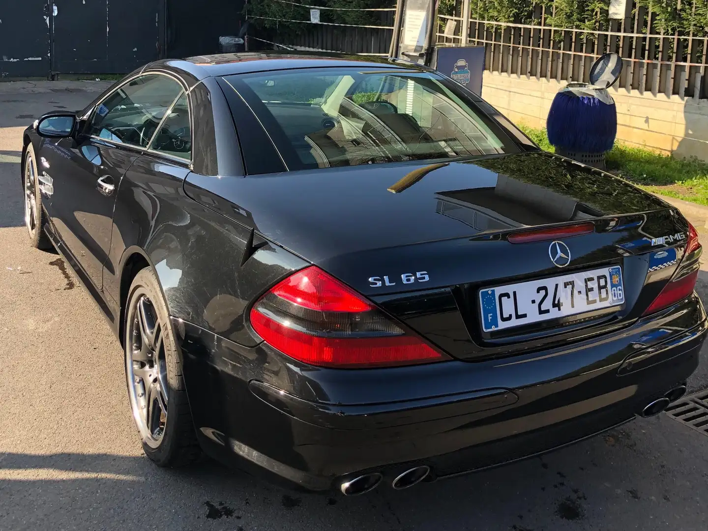 Mercedes-Benz SL 65 AMG SL 65 biturbo AMG V-Max Schwarz - 2