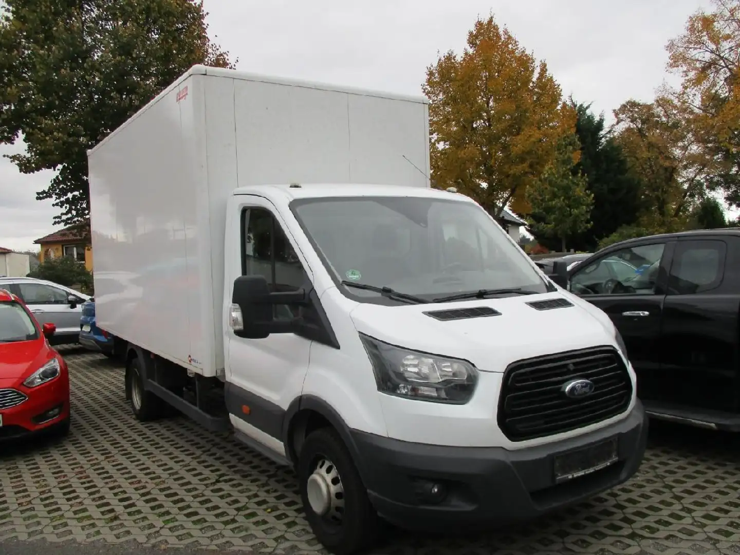 Ford Transit 470 L4 Einzelkabine, Evels Kofferaufbau,AHK 3500KG Blanc - 2