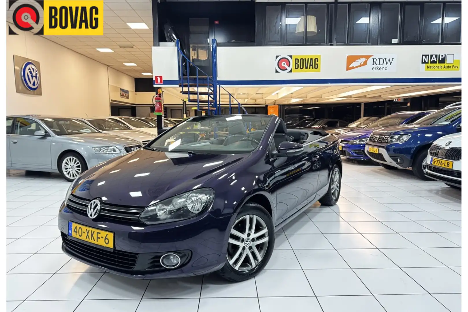 Volkswagen Golf Cabriolet 1.4 TSI Bovag Garantie Lila - 1