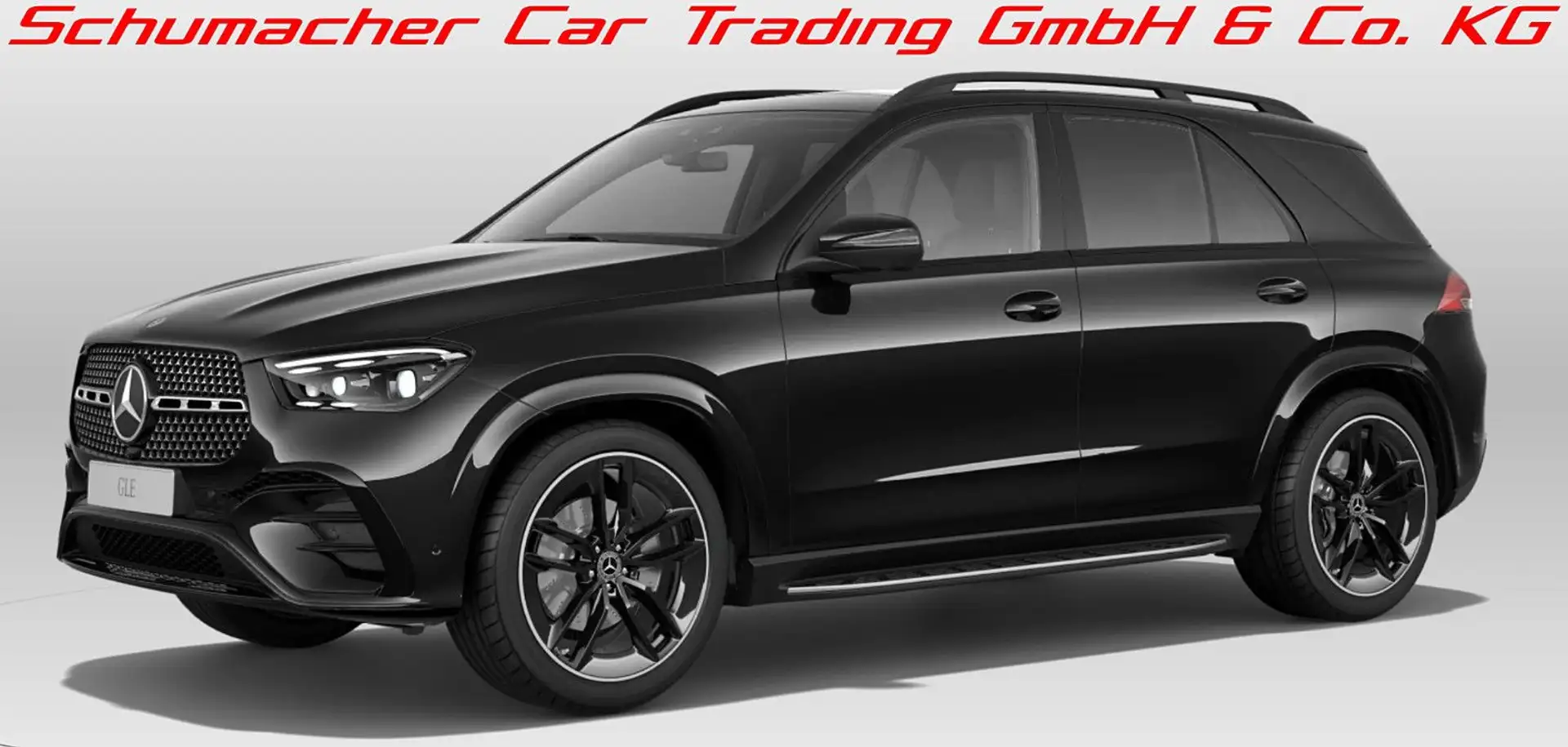 Mercedes-Benz GLE 300 d 4M. AMG+Night,360,HUD,Pano.Burm.7Pl. Negru - 1