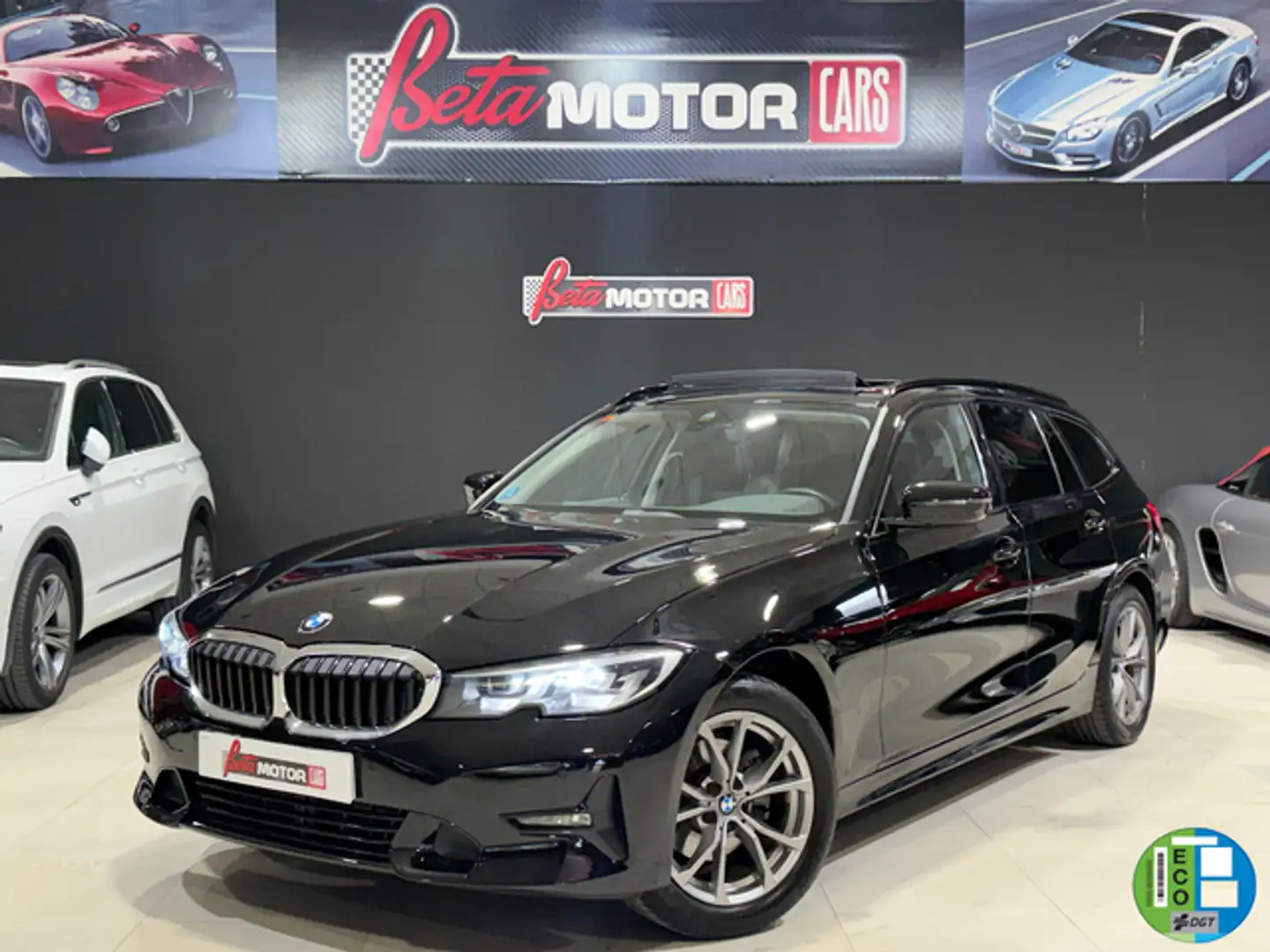 BMW 320 320dA Touring Negro - 1