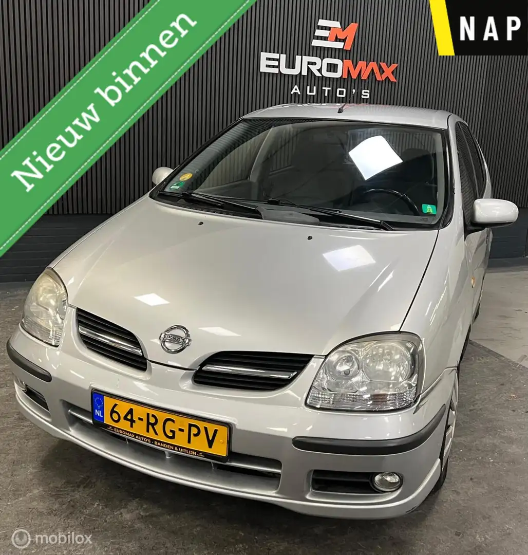 Nissan Almera Tino 1.8 NAP - Airco - NAV Grau - 1