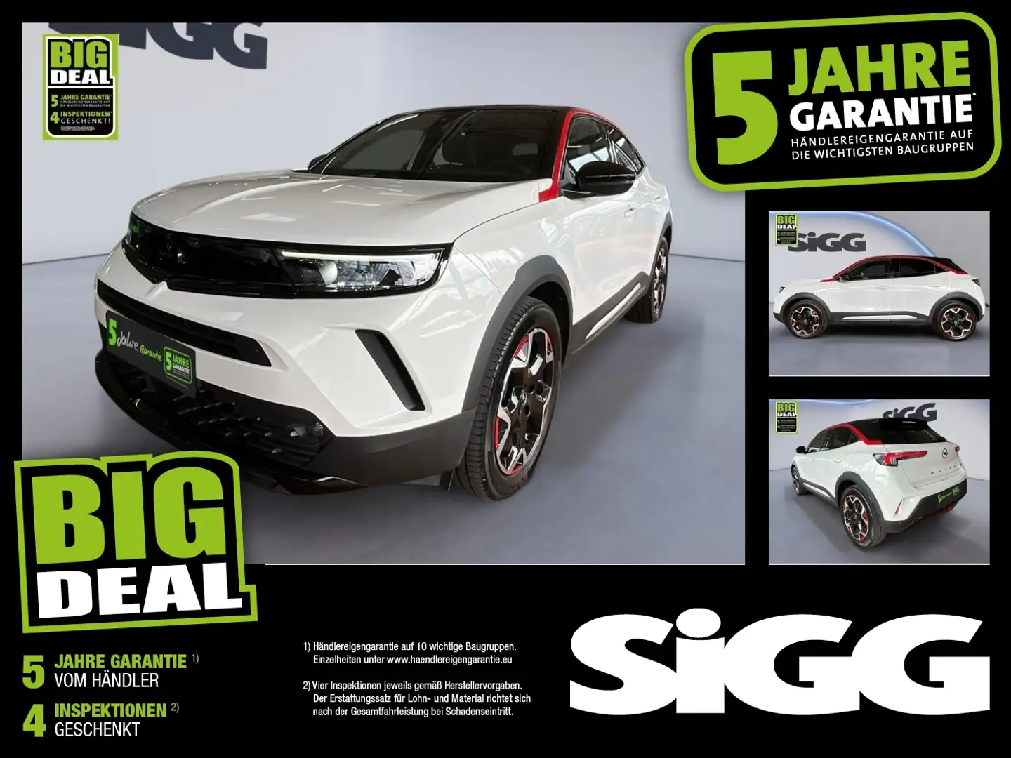 Opel Mokka-E GS Matrix ACCKeyLess Weiß - 1