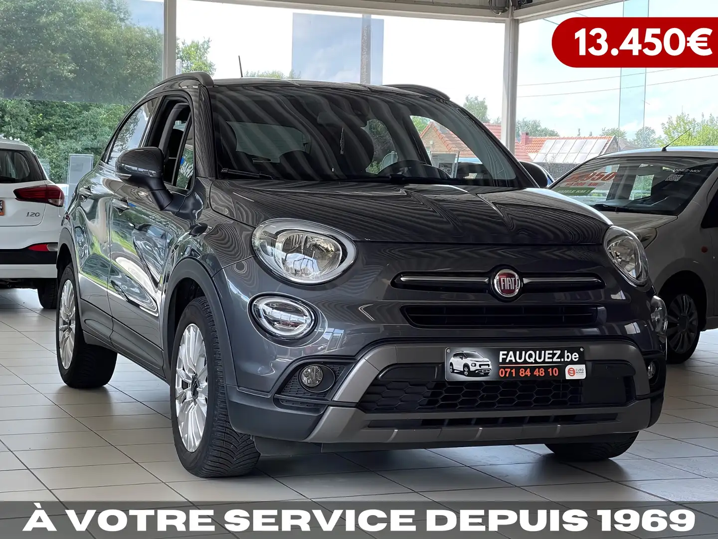 Fiat 500X 500X • 1.0 City Cross • Garantie 12 mois ✅ Gris - 1