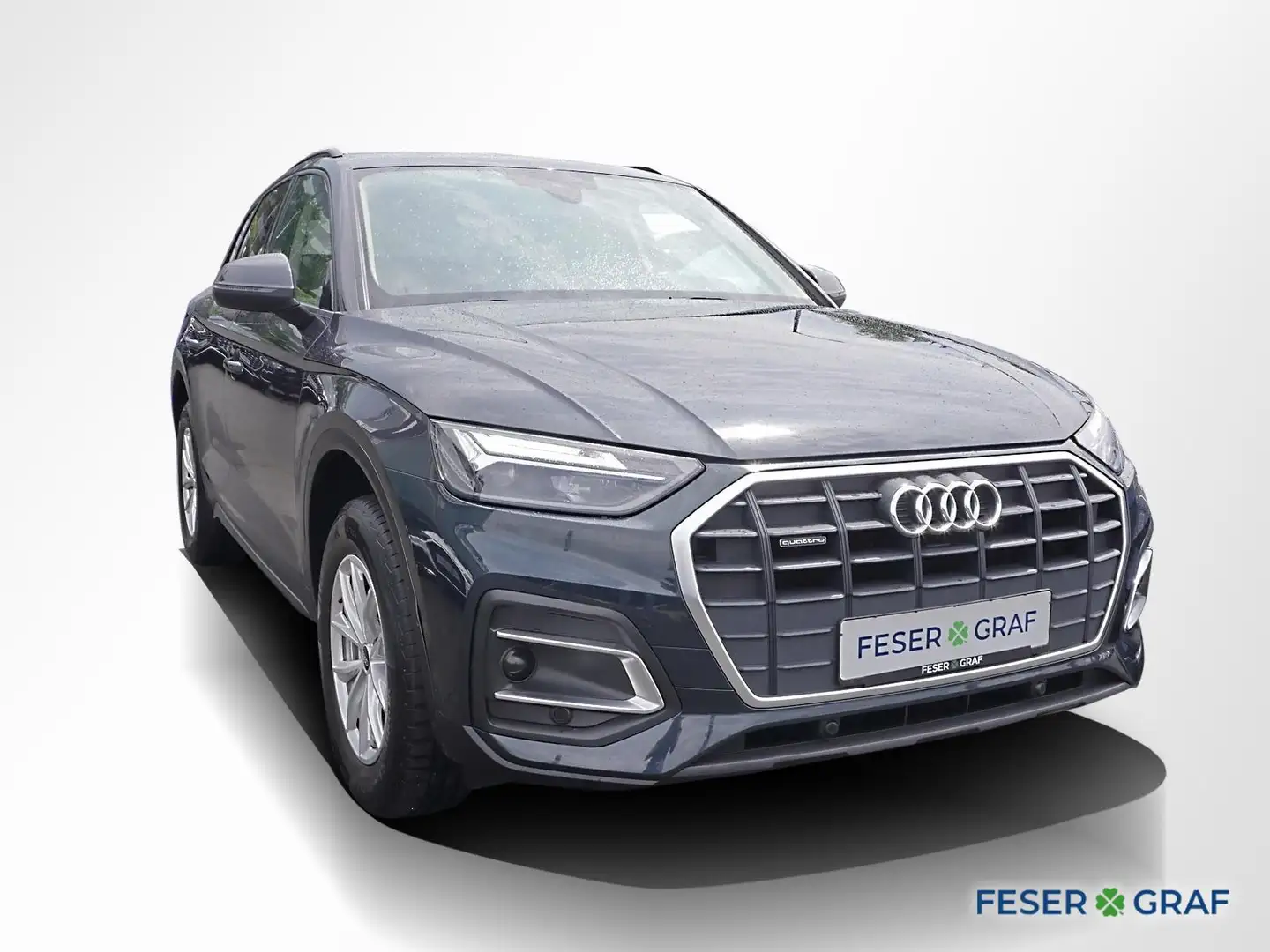 Audi Q5 40 TDI qu. AHK B&O RüKa Sitzh. vo+hi Grau - 2