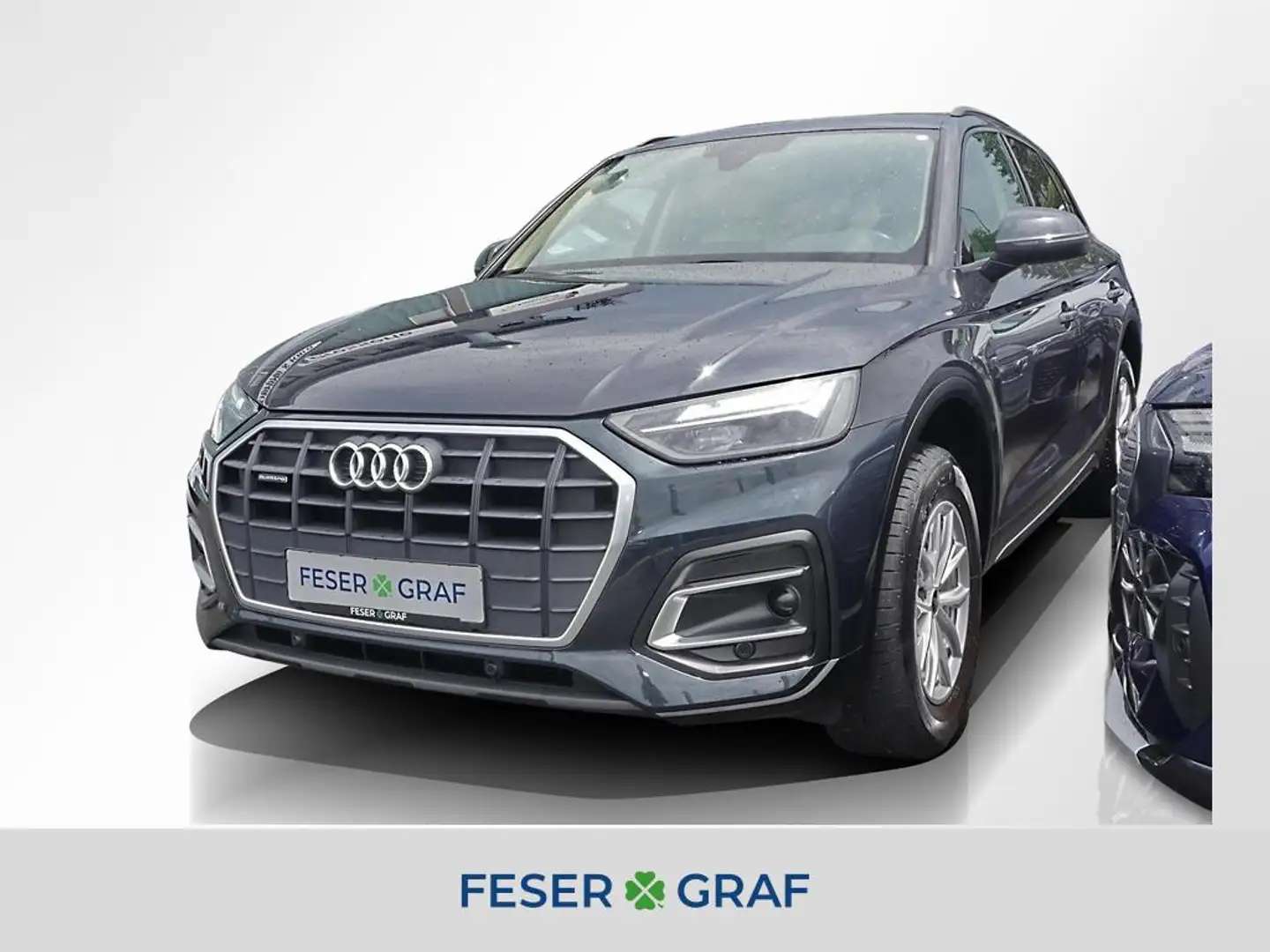Audi Q5 40 TDI qu. AHK B&O RüKa Sitzh. vo+hi Grau - 1