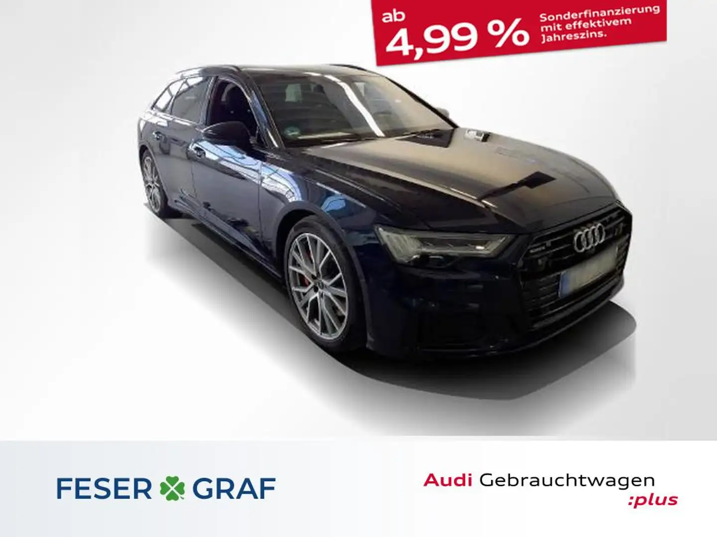 Audi A6 Avant 55 TFSI e quattro sport S tronic Blauw - 1