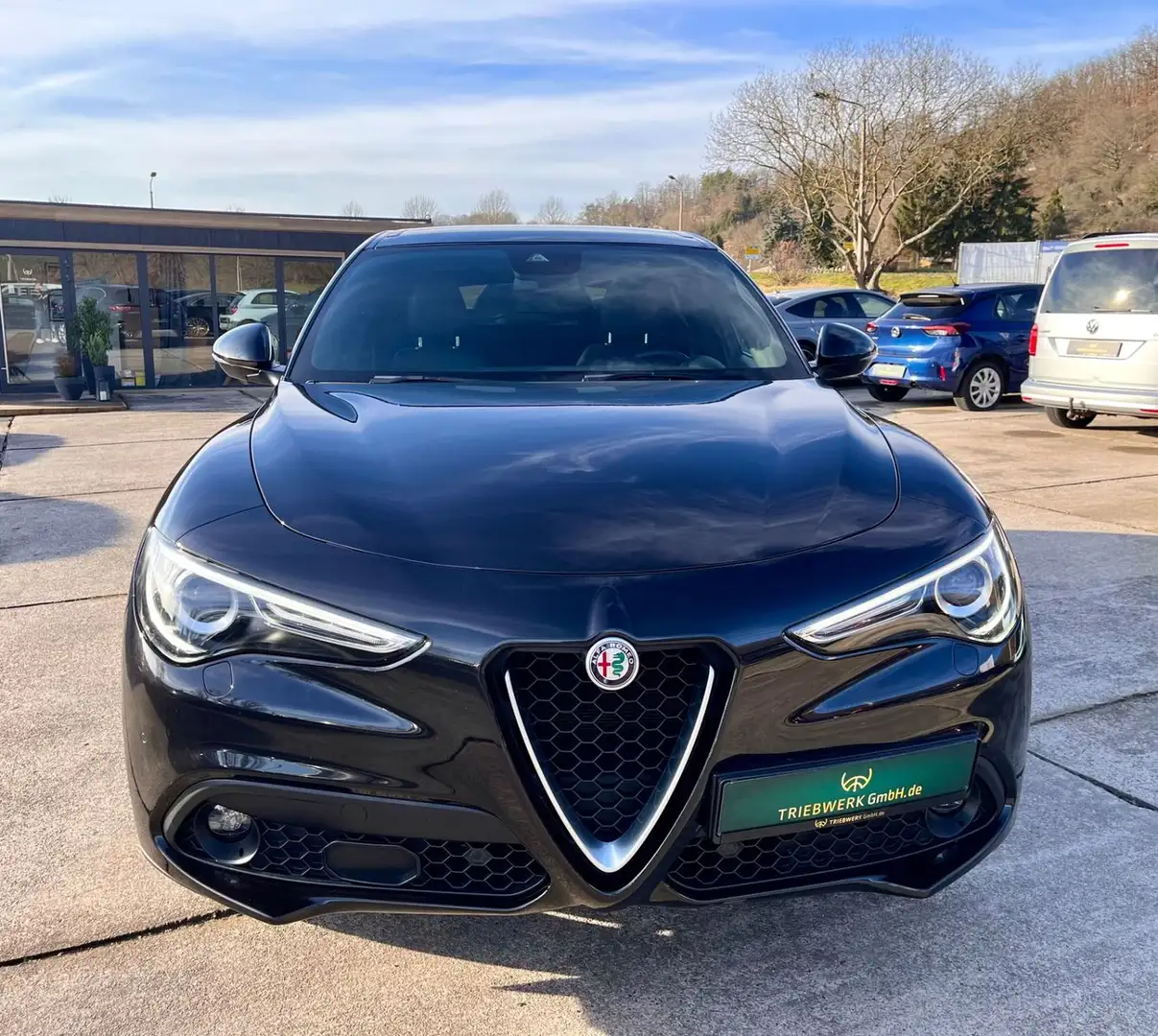 Alfa Romeo Stelvio Super Q4 Automatik Pano Leder AHK Allrad Noir - 2