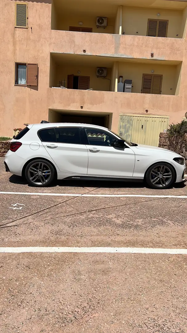 BMW 120 120d Msport 5p auto Bianco - 2