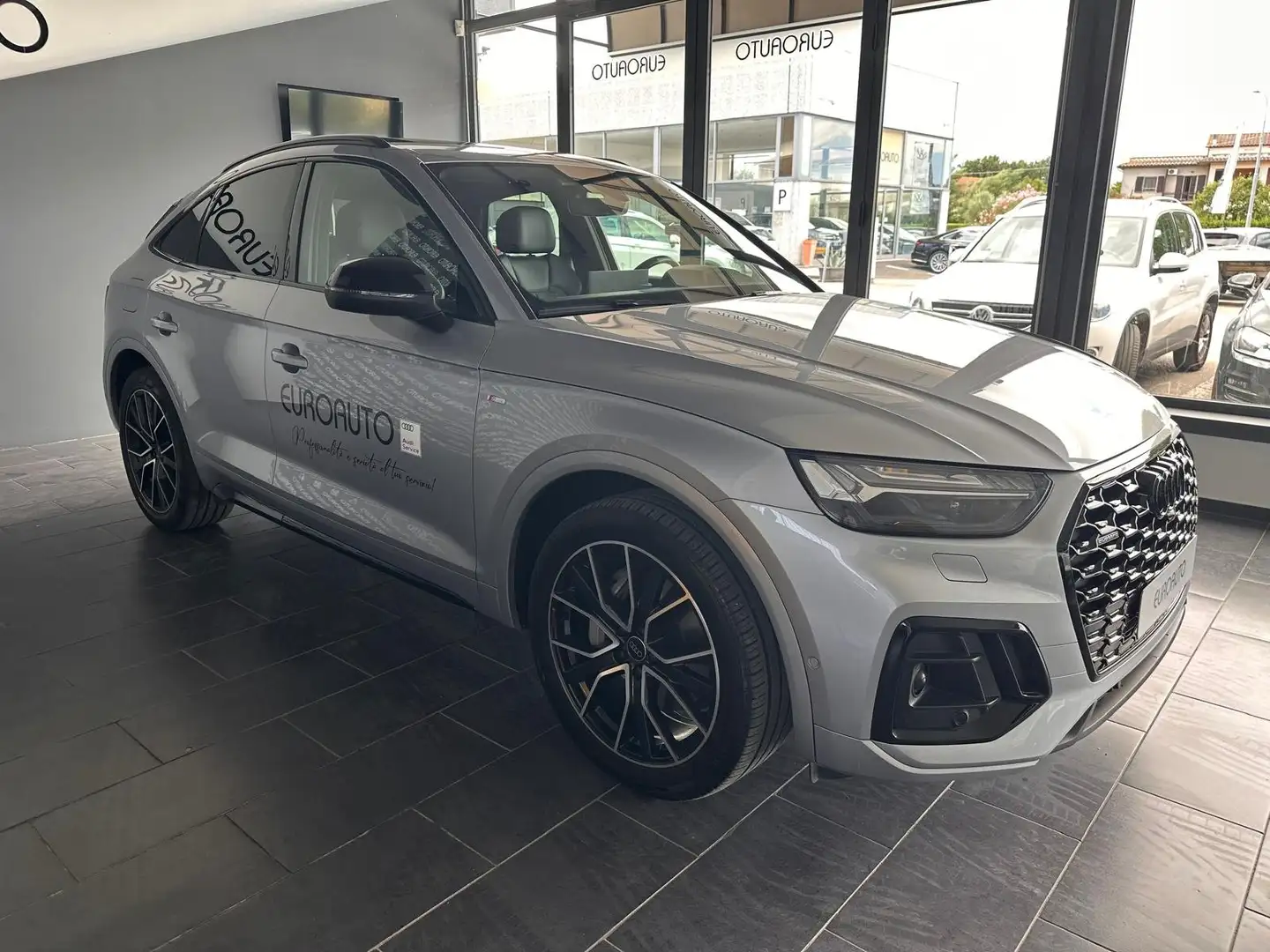 Audi Q5 Q5 I Sportback 50 2.0 tfsi e Identity Black q. st Argento - 2