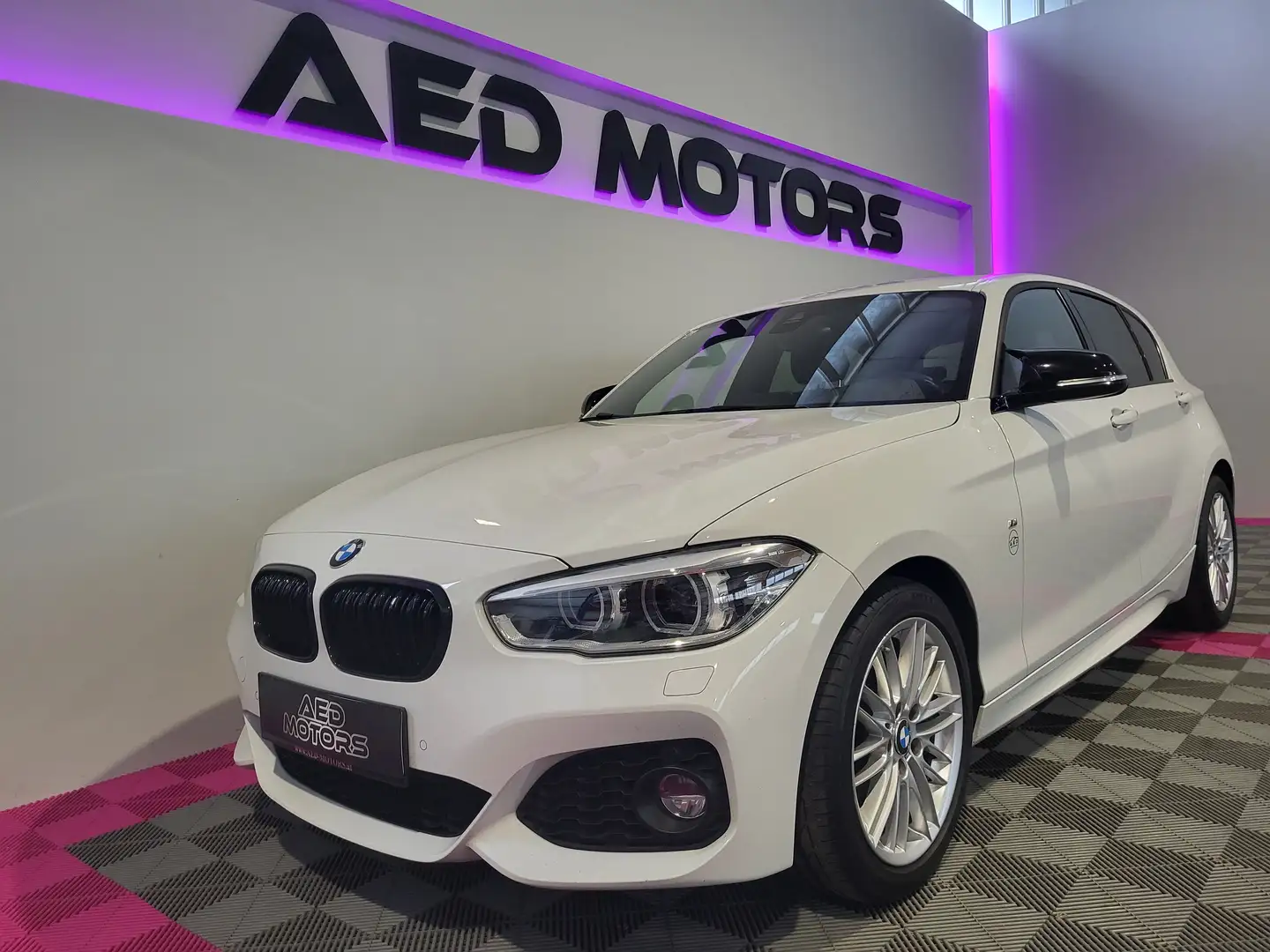 BMW 118 118 d Edition M Sport Shadow Blanc - 2
