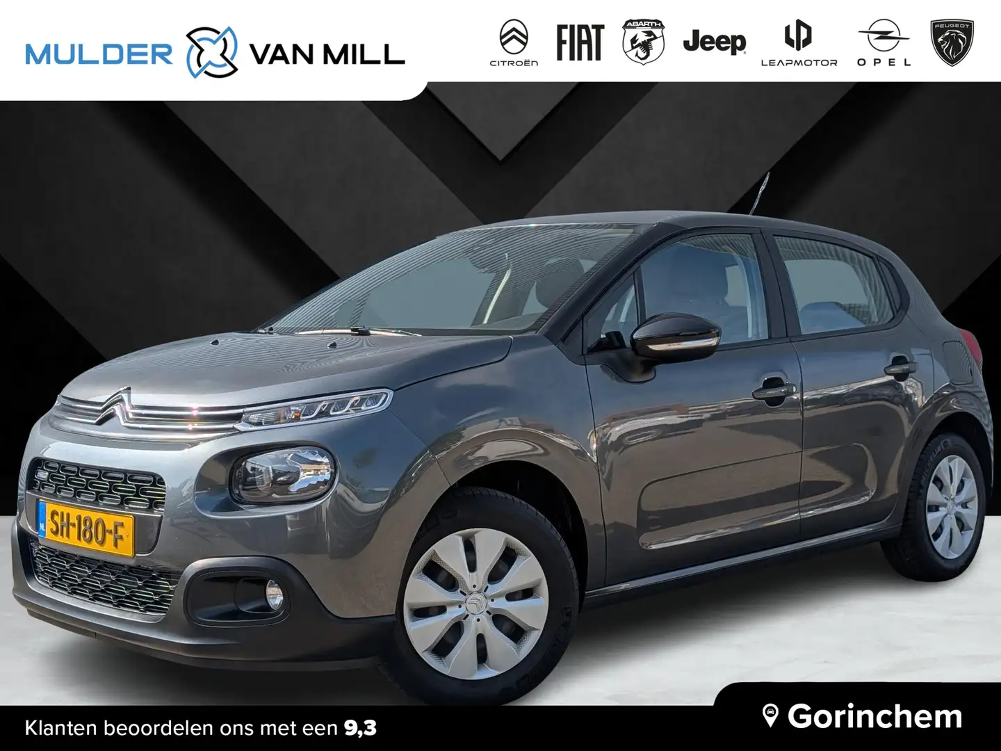 Citroen C3 Feel 1.2 83pk | NAVI | CLIMA | PARKEERHULP | TREKH Gris - 1
