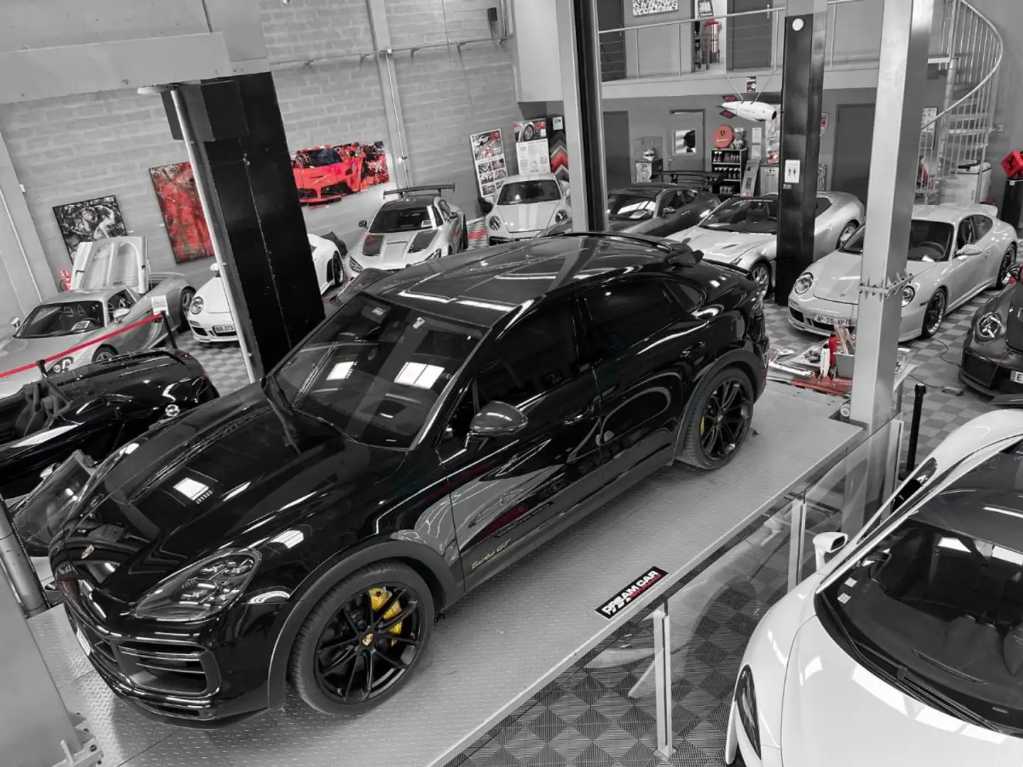 Porsche Cayenne TURBO GT – PPF face avant TVA apparente Schwarz - 1