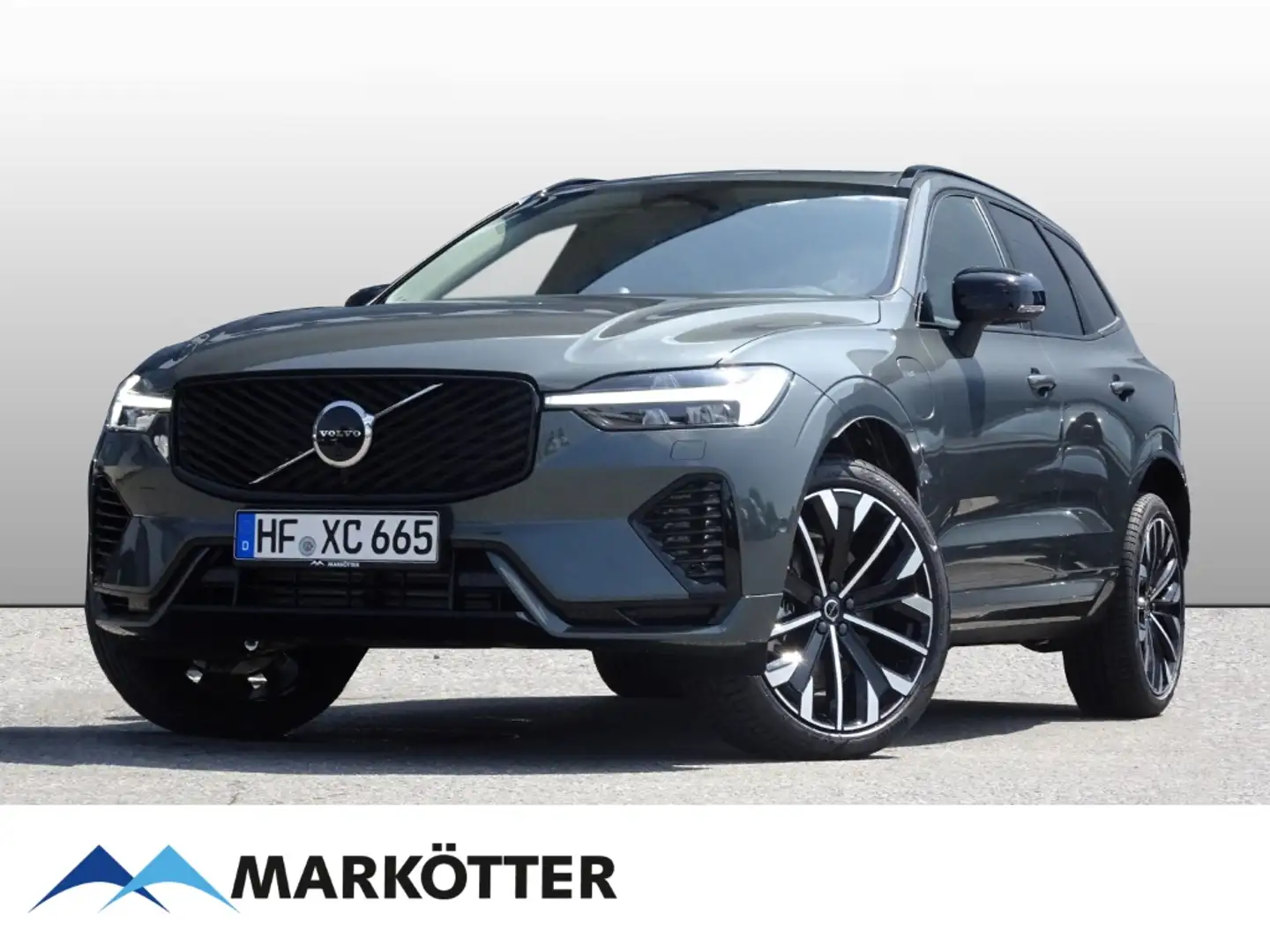 Volvo XC60 T8 AWD Ultra Dark Plug-In Hybrid/Massagesitze Grün - 1