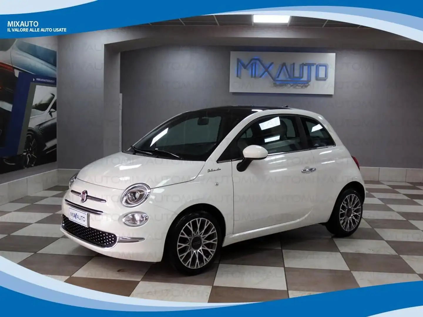 Fiat 500 Hybrid 1.0 70cv Dolcevita EU6 Bianco - 1