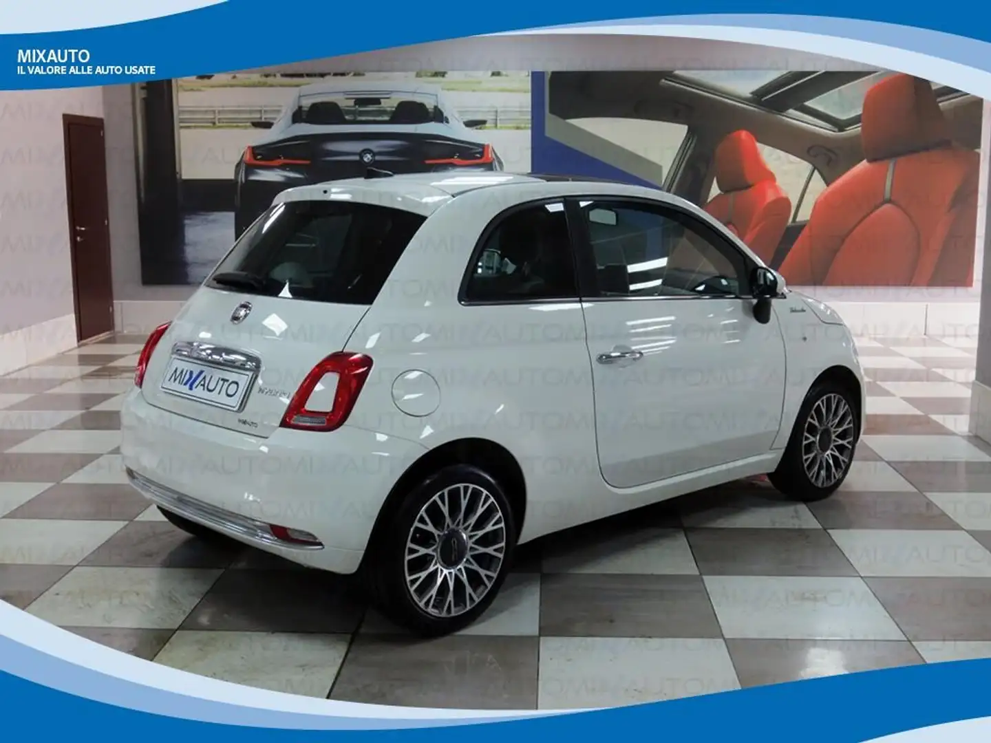 Fiat 500 Hybrid 1.0 70cv Dolcevita EU6 Bianco - 2