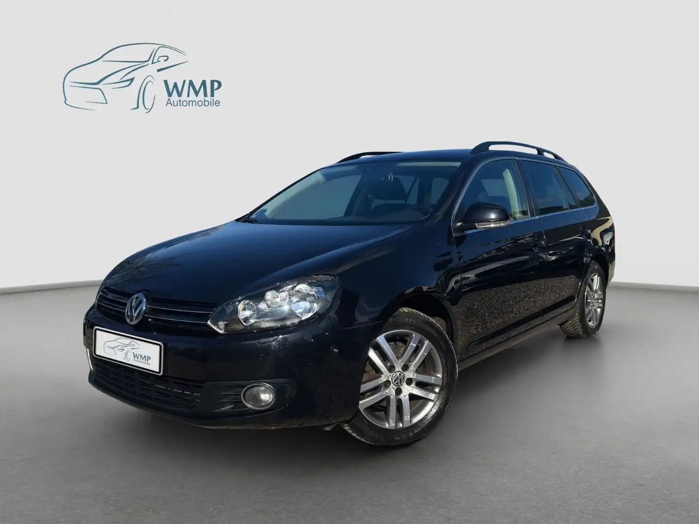 Volkswagen Golf VI Variant/II.Hand/Pano/AHK/SHZ/PDC/TÜV NEU Schwarz - 1
