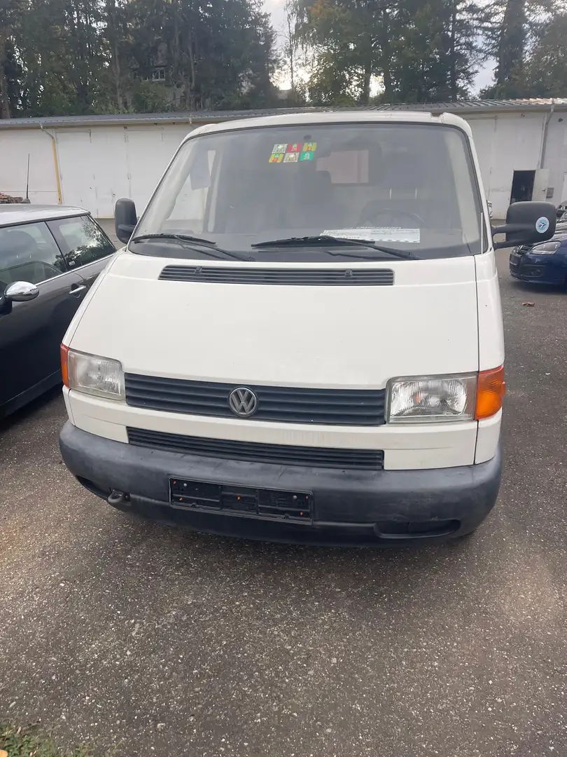 Volkswagen T4 TD Lkw zulassen AHK 4000km last Weiß - 1