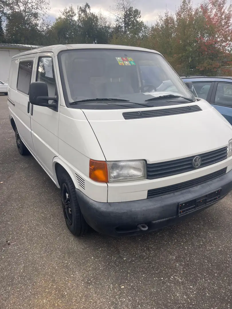 Volkswagen T4 TD Lkw zulassen AHK 4000km last Weiß - 2