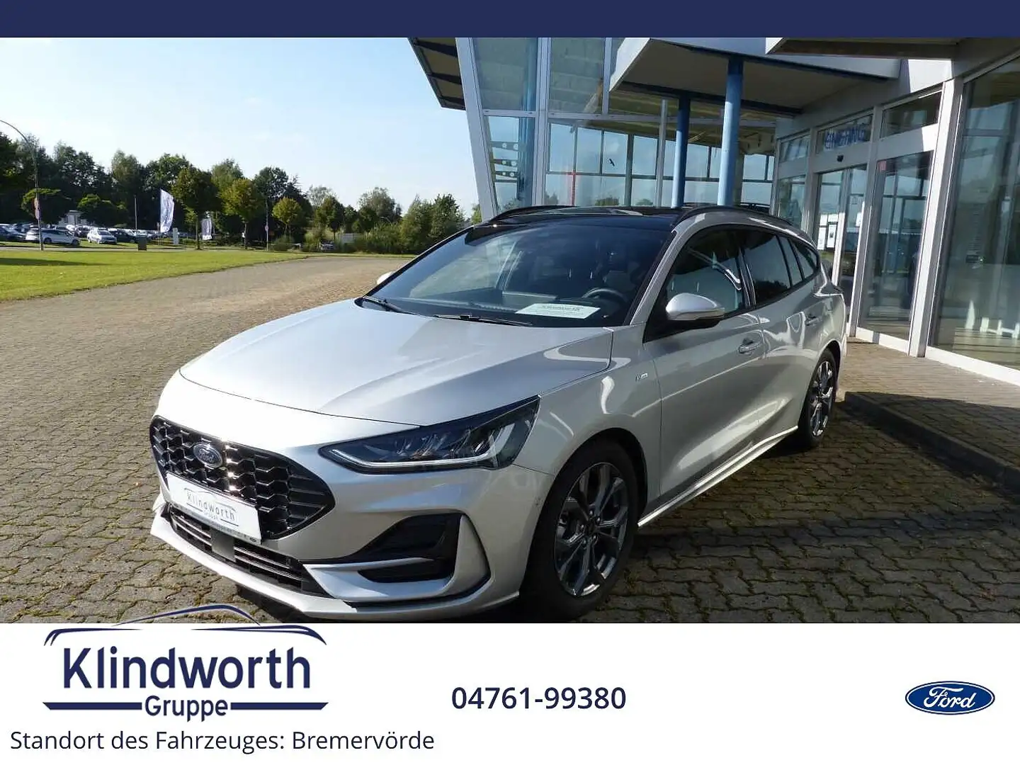 Ford Focus Turnier 1.5 EcoBlue Aut. Pano,GJR Argent - 1