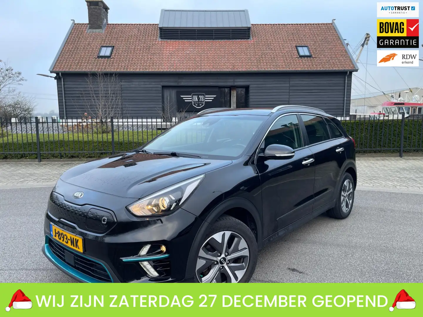 Kia e-Niro DynamicLine 64 kWh BEV Elektrisch APPEL- CARPLAY L Noir - 1