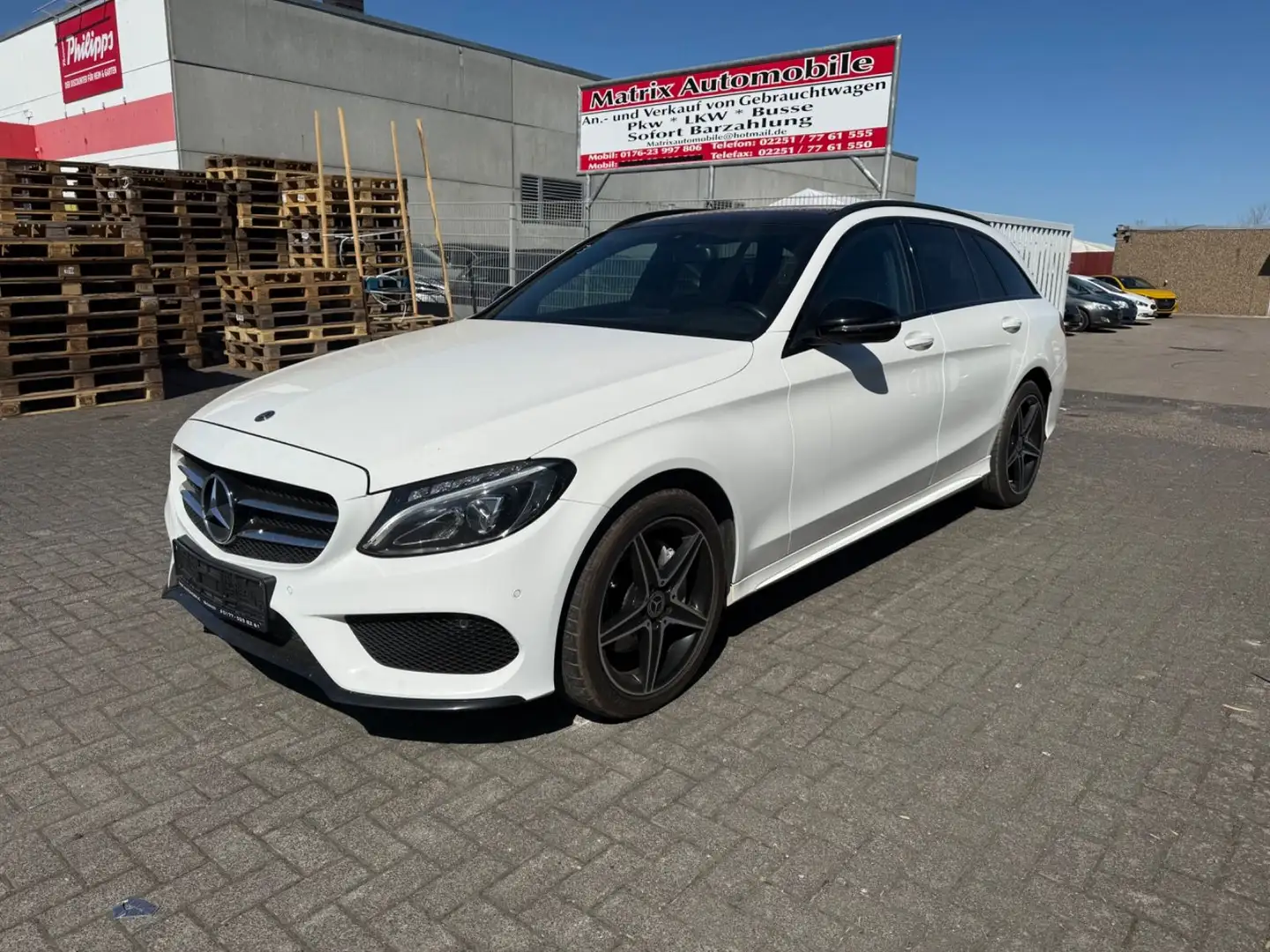 Mercedes-Benz C 200 C -T-Modell C 200 T d G-Tronic PlusAMG Beyaz - 1