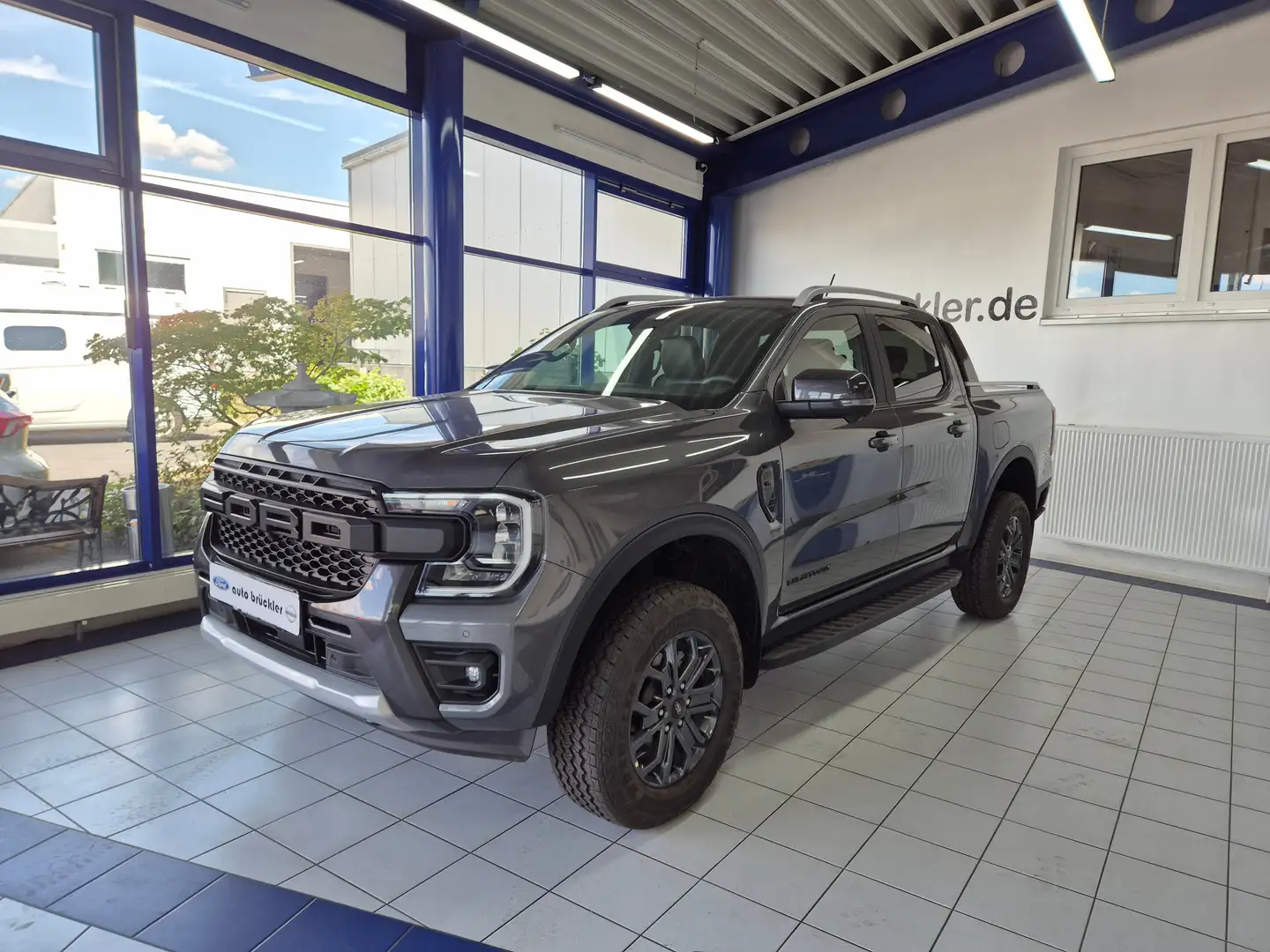 Ford Ranger 3,0 l V6 EcoBlue Doppelkabine Autm. Wildtrak Gris - 1