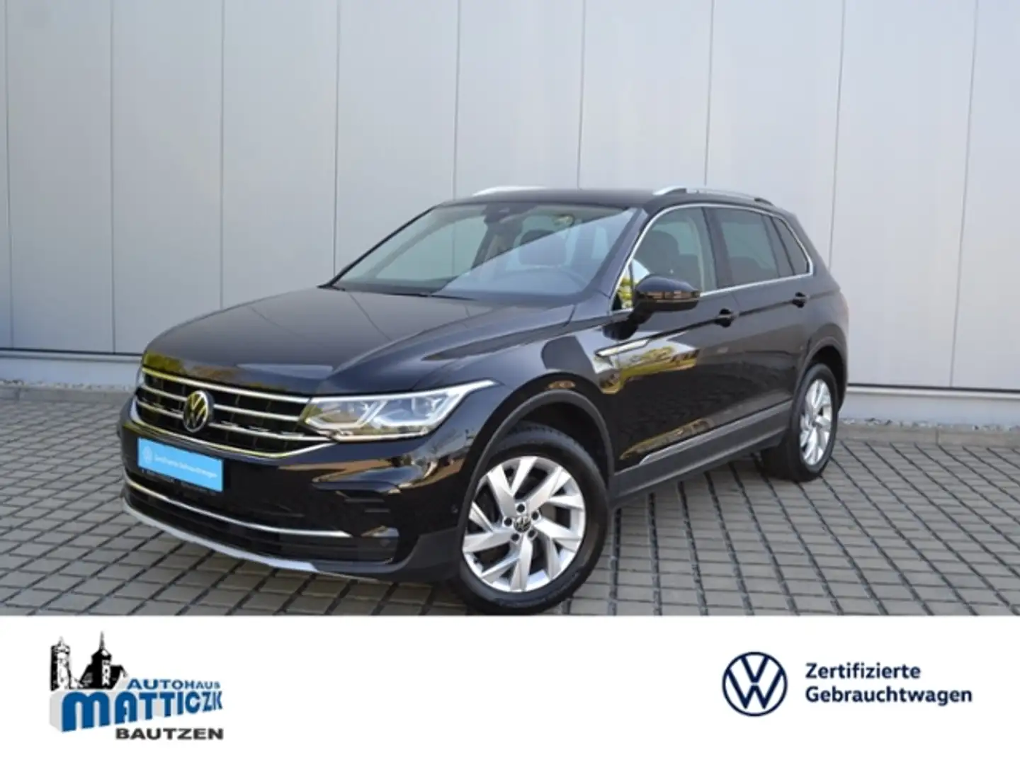 Volkswagen Tiguan 2.0 TDI 200 PS 4M DSG Elegance VOLL/AHK/PANORAMA/ Schwarz - 1