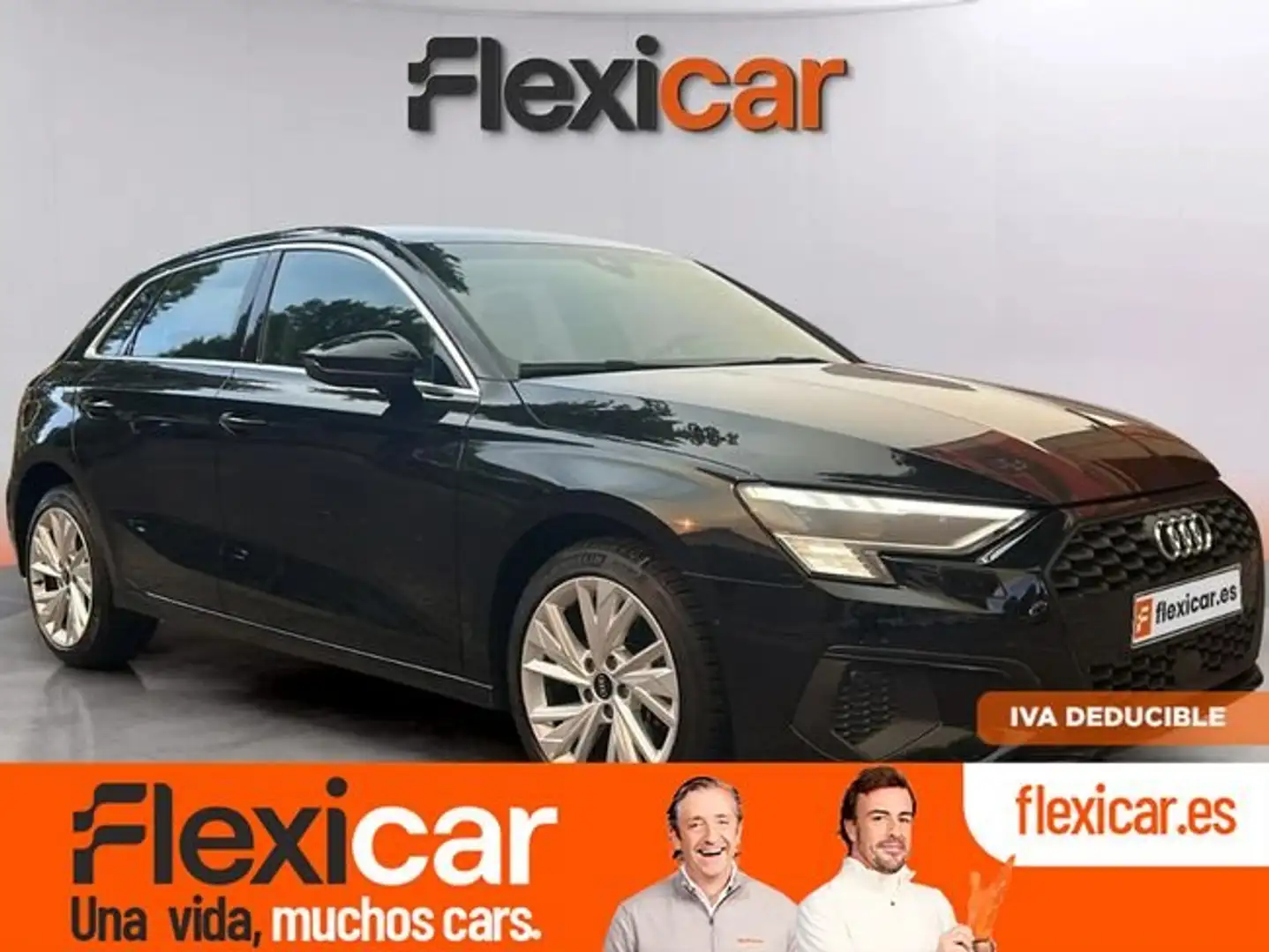 Audi A3 Sportback+Advanced+35+TFSI+110kW+S+tron Negro - 1
