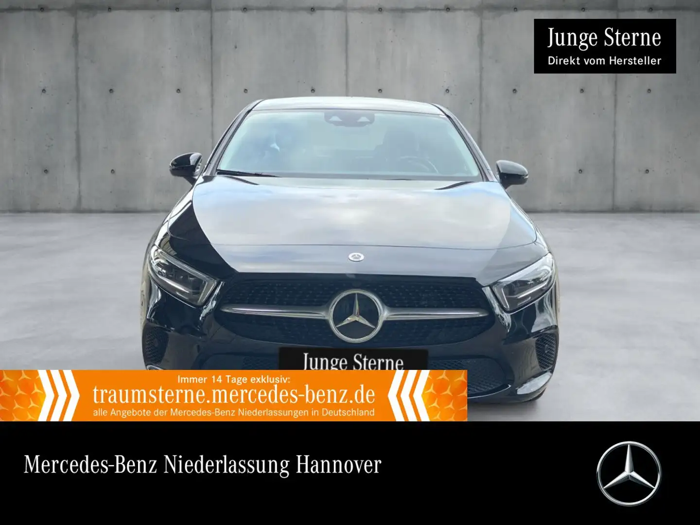 Mercedes-Benz A 250 e Lim STYLE+360°+MULTIBEAM+KEYLESS+8G Schwarz - 1