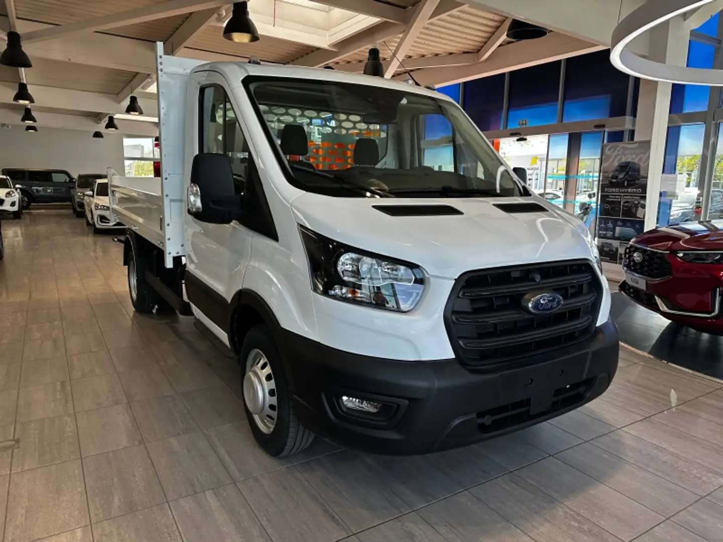 Ford Transit P350 L2 2.0 EcoBlue 130ch HDT Trend Blanc - 1