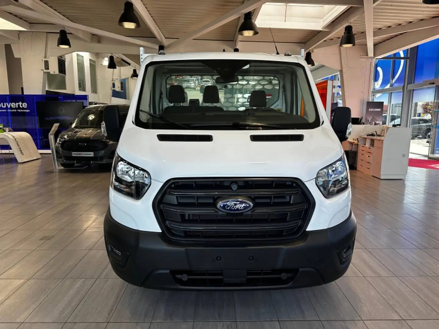 Ford Transit P350 L2 2.0 EcoBlue 130ch HDT Trend Blanc - 2