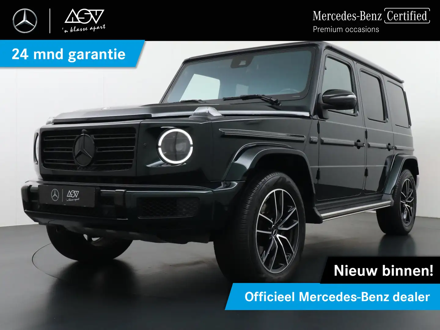 Mercedes-Benz G 400 d AMG-Line | Schuif - Kanteldak | Burmester Surrou Groen - 1