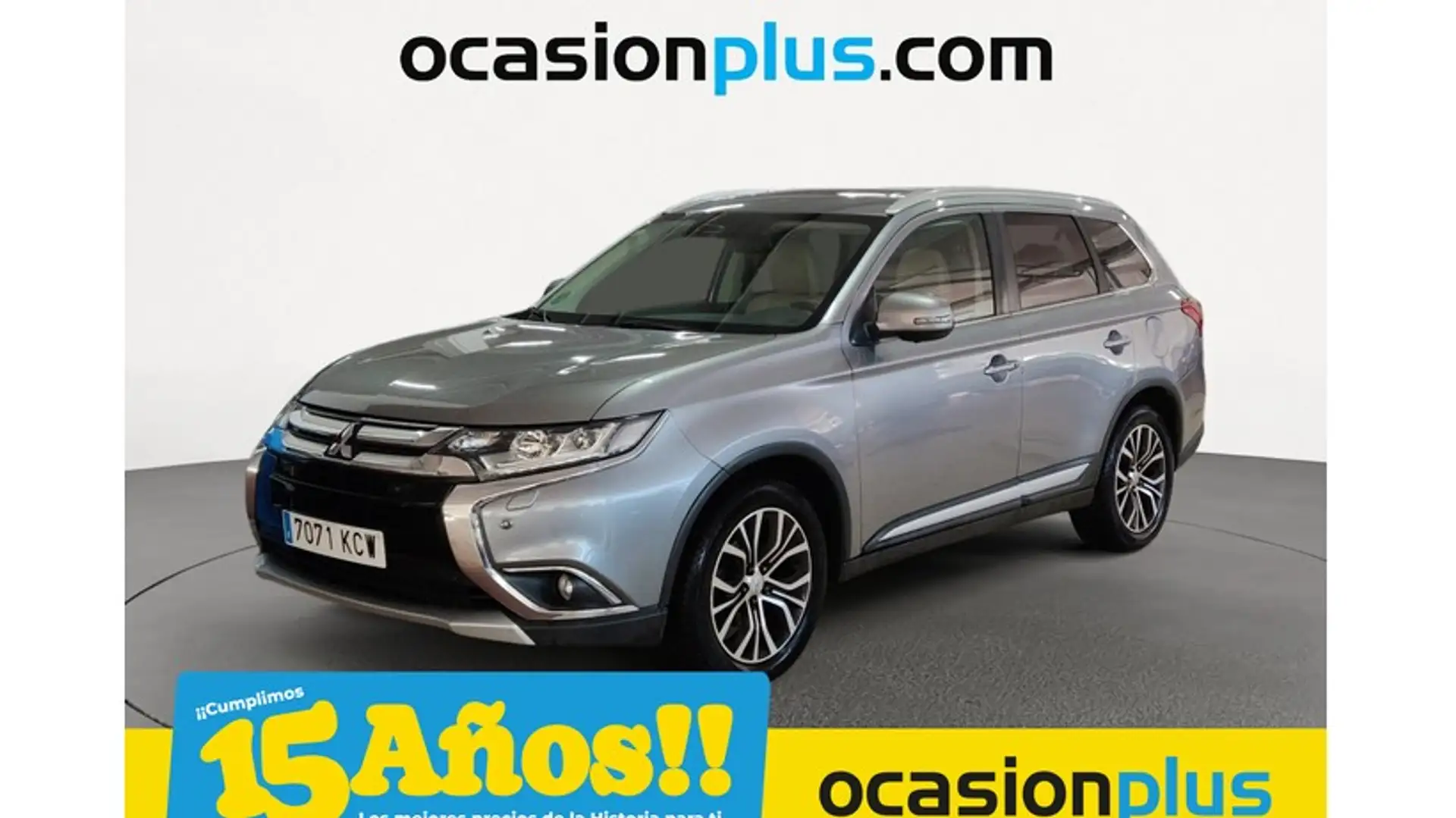 Mitsubishi Outlander 220DI-D Kaiteki 6AT 4WD Gris - 1