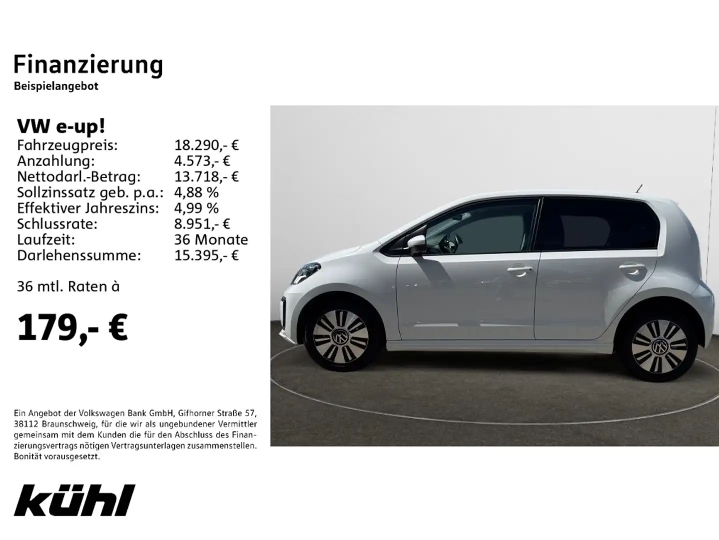 Volkswagen e-up! Style Plus Weiß - 2
