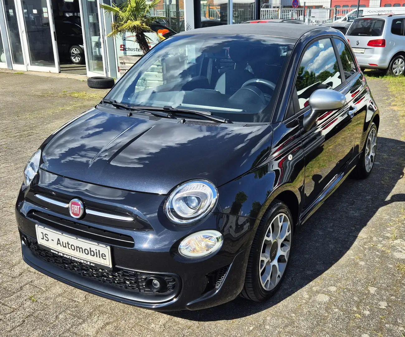 Fiat 500 0.98V TwinAir ROCKSTAR CABR. LEDER KLIMA ESP PDC Negro - 1