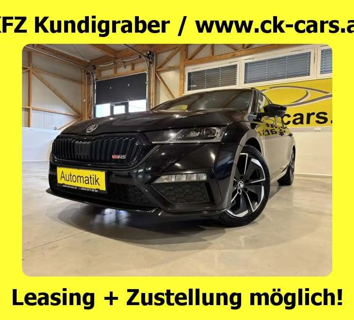 Skoda Octavia RS PLUS MATRIX VIRTUAL COCKPIT HEAD-UP AHK STANDH. Schwarz - 1