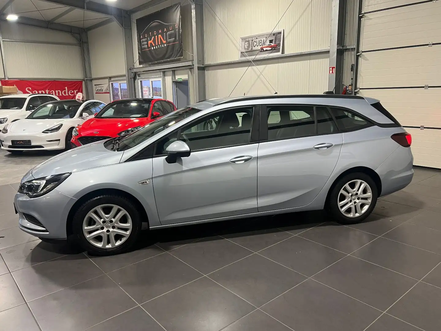 Opel Astra K 1.6 CDTi ST **Navi*AHK*PDC*Temp** Bleu - 2