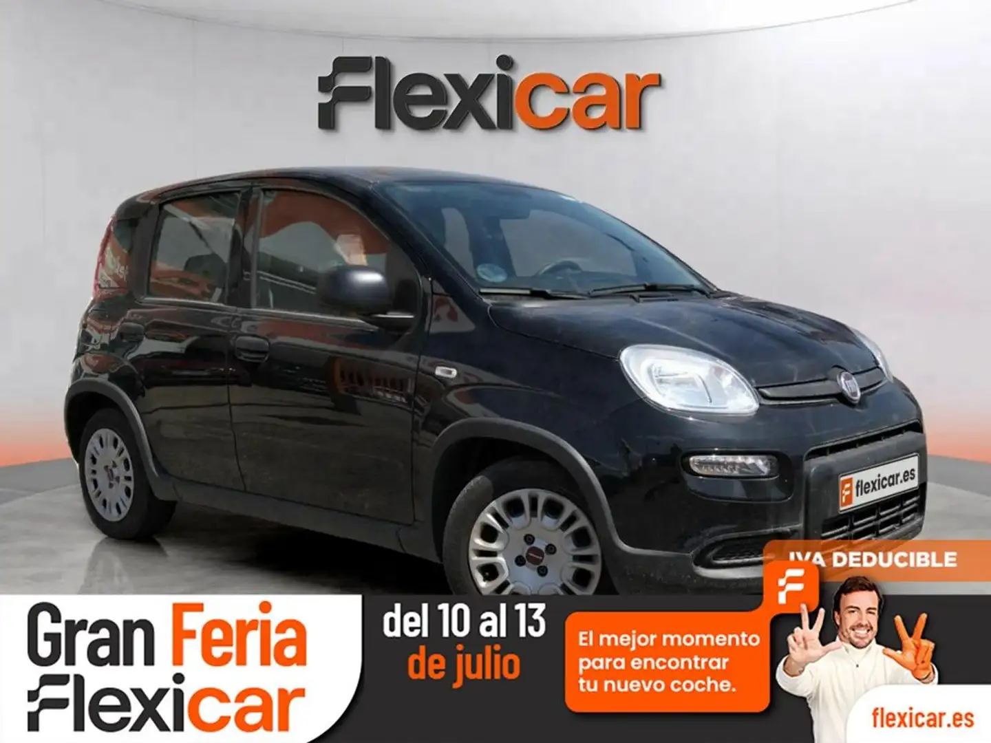 Fiat Panda Hybrid 1.0 51kw (70CV) Noir - 1