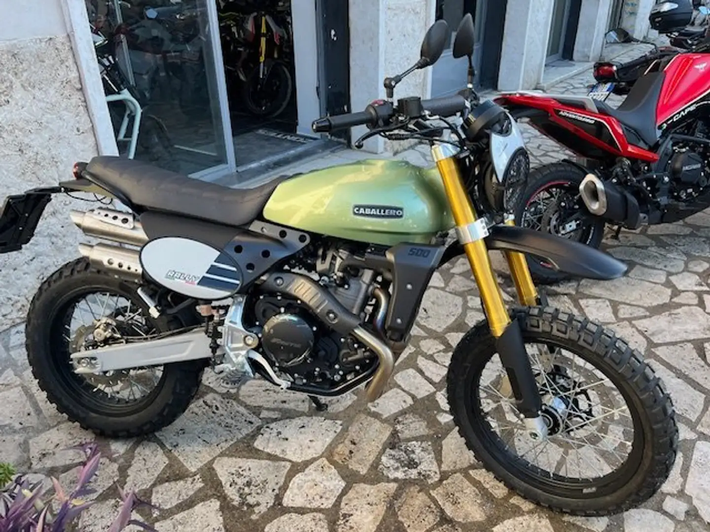 Fantic Caballero 500 BLACK FRIDAY RALLY km.0 "SENZA PERMUTA" Vert - 1