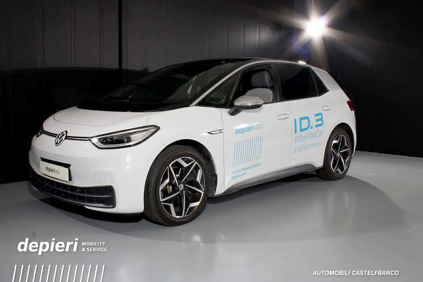 Volkswagen ID.3 1ST Plus (Elettrica BEV) Batteria kWh 58 -Ok Neop Bianco - 1