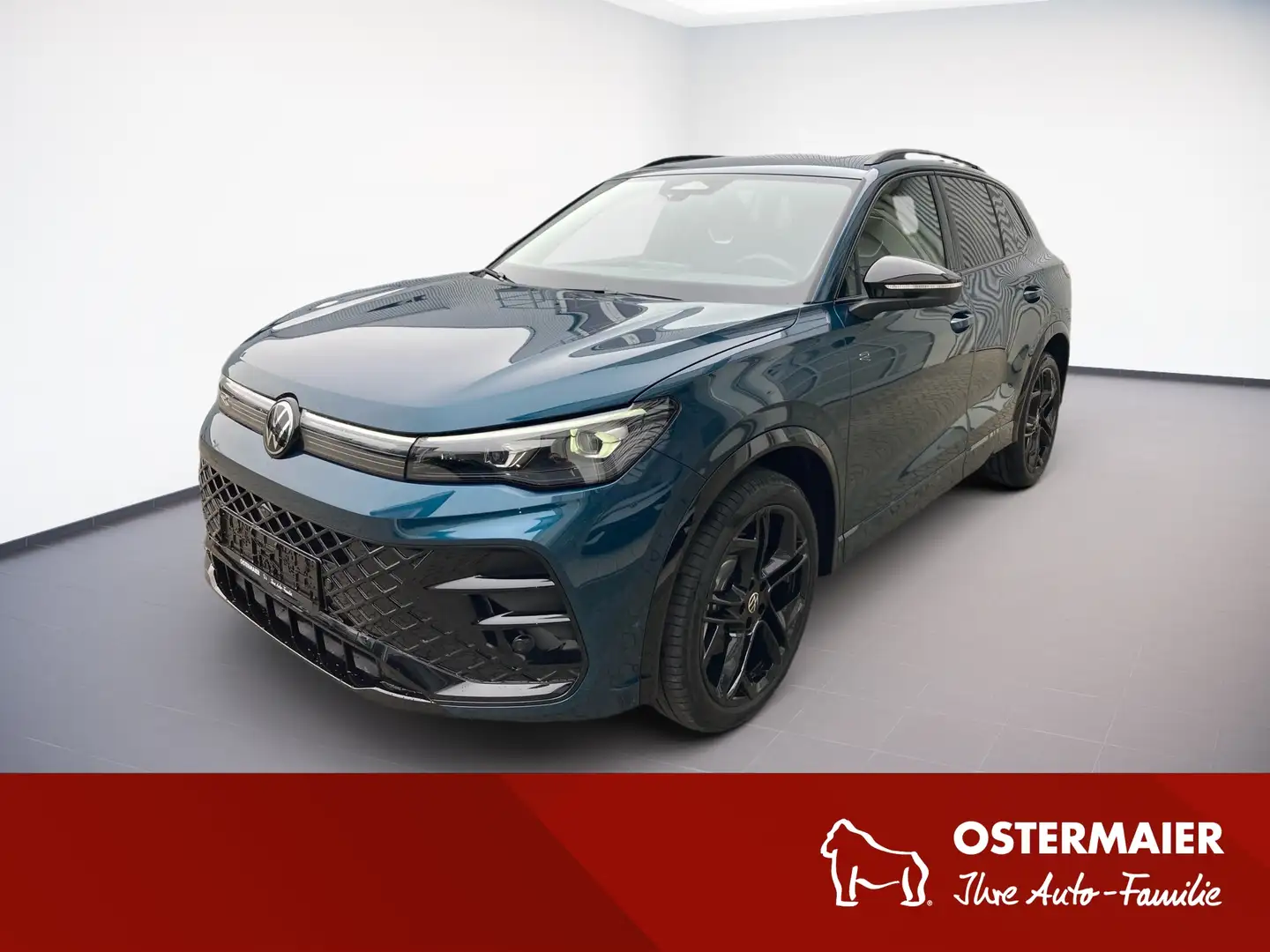 Volkswagen Tiguan R-Line 2.0 TDI DSG AHK.PANO.H&K.IQ.LIGHT Blau - 1