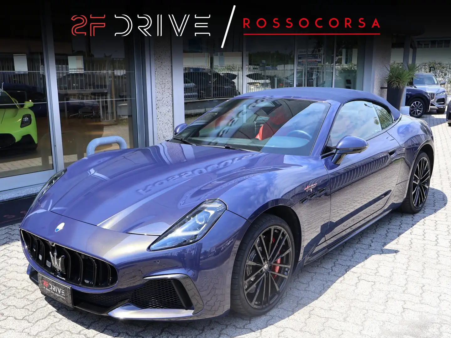 Maserati GranCabrio 3.0 V6 Trofeo (Allestimento Fuoriserie) Blu/Azzurro - 1