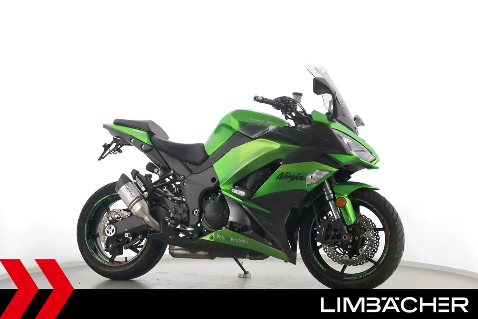 Kawasaki Z1000 SX LeoVince, Heckumbau, Puig Grün - 1
