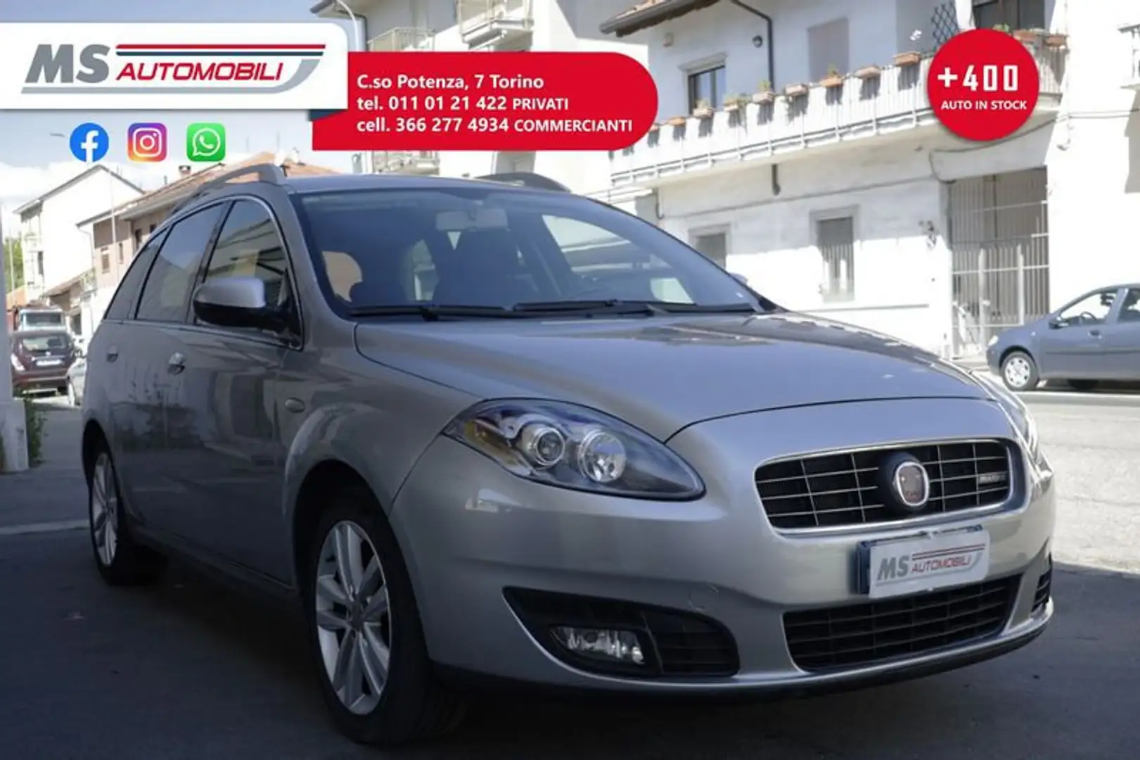 Fiat Croma FIAT Croma 1.9 Multijet 16V Must NAVI 150cv Unico Gris - 1