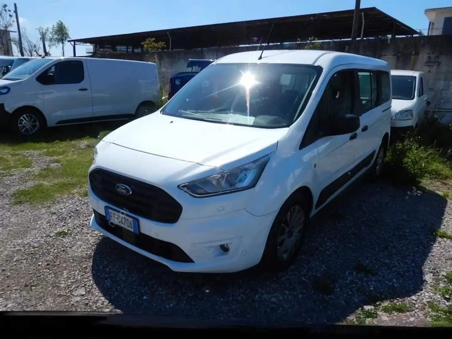 Ford Transit Connect 1.5 TDCI 100CV AUTOCARRO 5 POSTI - FT047DA Bianco - 2